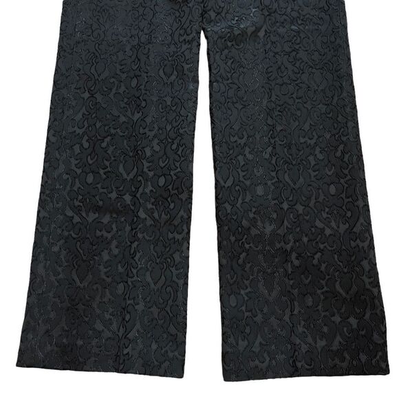 Danapari Paris Black Jacquard Pants Sz T8 - Picture 6 of 16